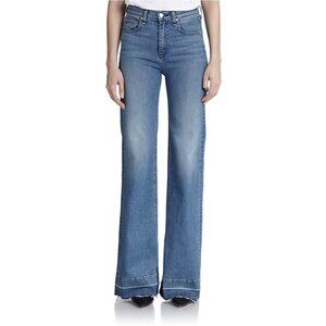 Rag & Bone Justine Wide Leg Jeans | Size 31 Long | Classic Light Wash